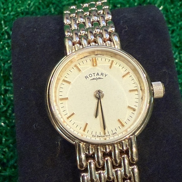 Vintage Rotary Silver Watch with Cream Dial Est Switzerland 1895 - Picture 1 of 5